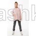 Худі для дівчинки Sashka Oversize рожеве, розмір 128-170